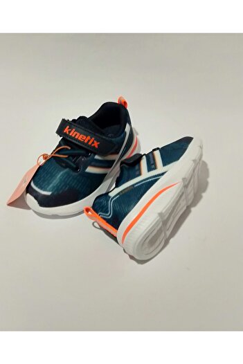 Kinetix Petrol Laci Beyaz Hafif Ortapetik Taban Bebe Spor