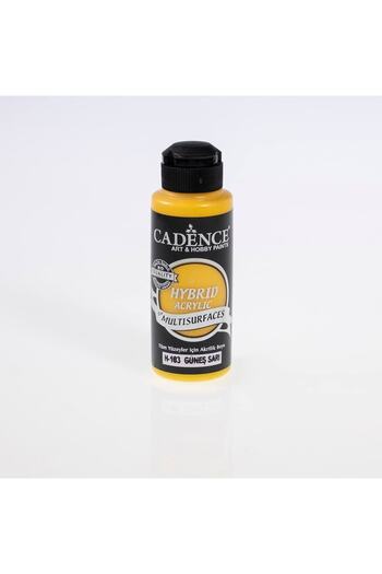 Cadence H-103 Güneş Sarı 120ml Multısurface Hybrıd Akr.