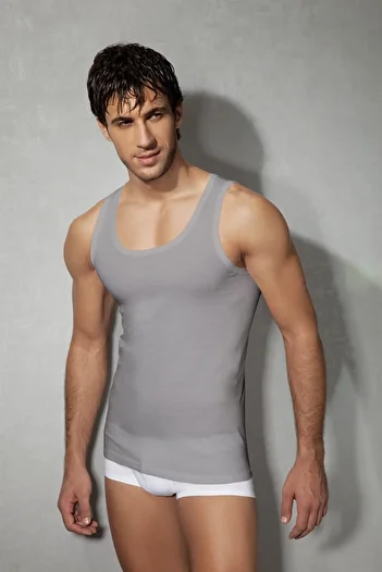 Doreanse Men's Gray Tank Top