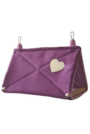 Akat Cosy Pretty Budgie Sleeping Hammock (purple)