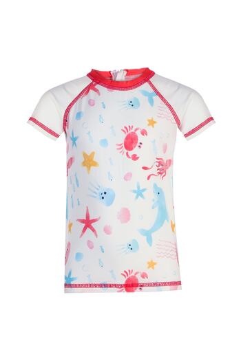 İYİBU Children's and Baby's Swimsuit Boys and Girls Unisex 2-Piece Set Short Sleeve Shorts Swimsuit Set Uv Protection