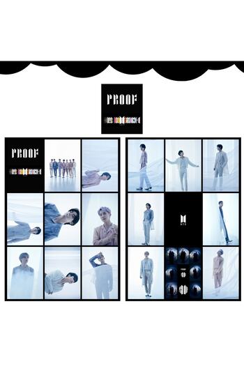 Kpop Dünyasi Kopya - Bts '' Proof '' Fotokart Seti 2