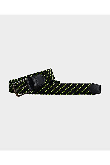 PAUL&SHARK Men's Woven Belt C.wElastic Fabric