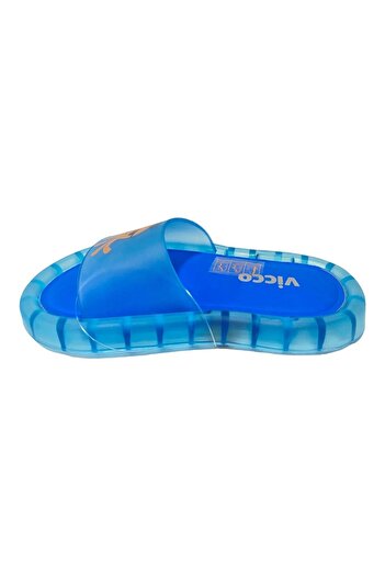 Vicco Ice Patik Işıklı Terlik Mavi