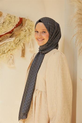 Şalland Freya Shawl Series Anthracite