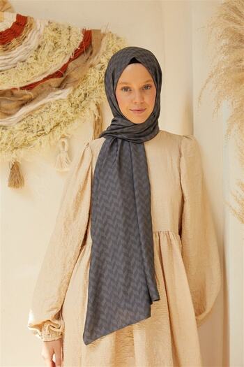 Şalland Freya Shawl Series Anthracite