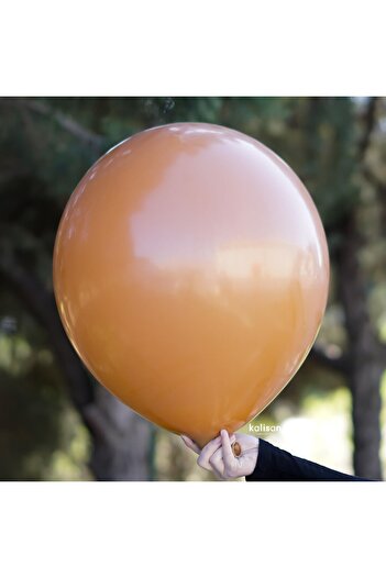 Deniz Party Store Caramel Color Pastel Jumbo Balloon - 18 Inch 45 Cm 1 Piece