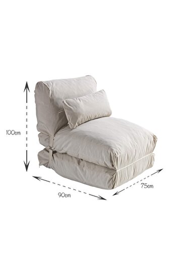 Yatsan Sit'n Sleep Katlanır Minder Bej