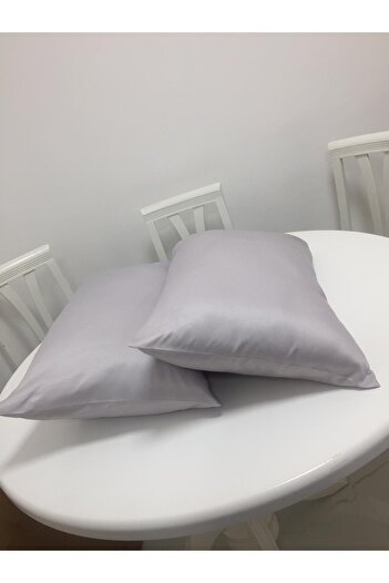 Finezza Flora Cotton Satin Light Gray Sheet & Pillow Set 3 Pieces - 667