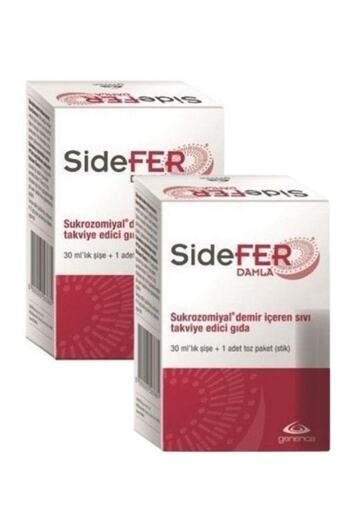 Sidefer Drops Damla 30 Ml 2 Li
