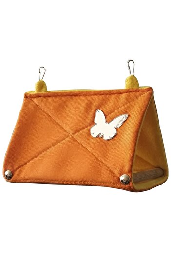 Akat Cosy Pretty Budgie Sleeping Hammock (orange)