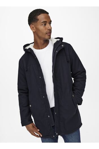 Only & Sons 2XL Navy Blue Coat