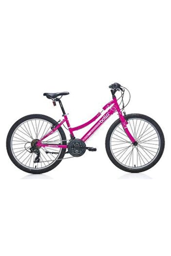 Bianchi Bella 24 Jant 21 Vites Vb Fren Dağ Bisikleti Fuşya - Beyaz 36cm