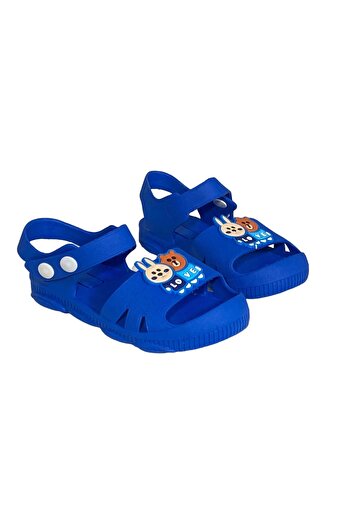 Wordex Dy-5001 Non-Slip Sole Figured Children's Sandals Slippers Park Garden Slippers