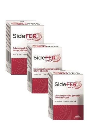 Sidefer Drops Damla 30 Ml 3 Lü Paket