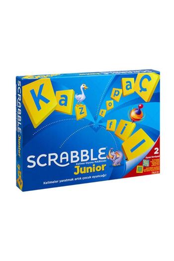 Hasbro Scrabble Junior Turkish Box Game 61986/Y9733