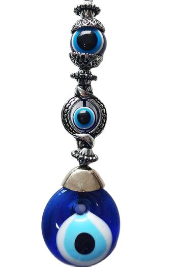 Mixperi Classic Evil Eye Beaded Keychain