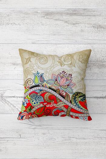 on the clouds Colorful Mandala Pattern One Side Printed Hidden Zipper Pillowcase Throw Pillow Sofa Pillow Case