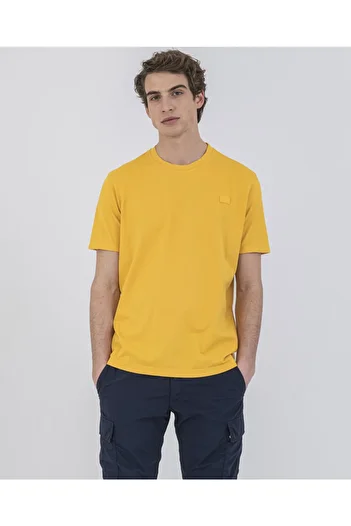 PAUL&SHARK Men's Knitted T-shirt C.wCotton