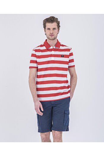 PAUL&SHARK Men's Knitted Poloshirt C.wCotton