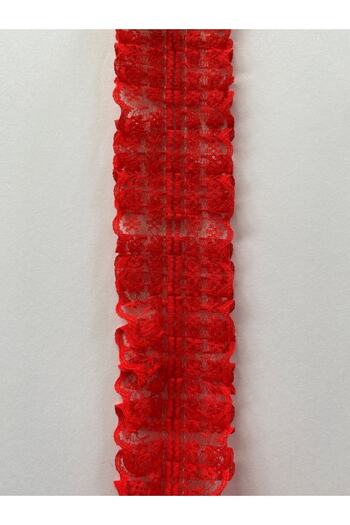 Fantastik Lace Pleat Width: 4.5cm Quantity: 1 Meter