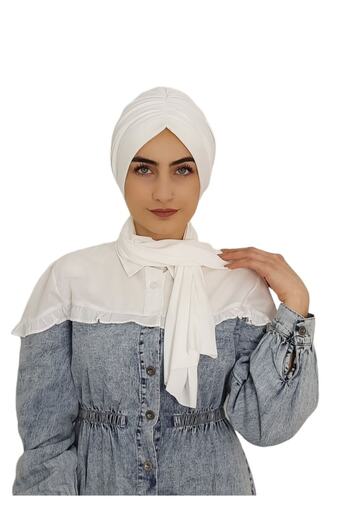 erasra class Design Bonnet White Color