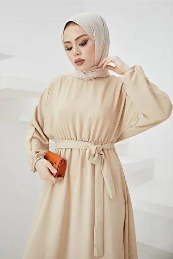 benguen Πέτρα φόρεμα 424-1aerobin Hijab