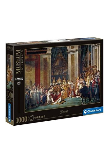 CLEMENTONI 1000 Parça Museum Collection Yetişkin Puzzle - Jacques Louis David “the Consecration Of