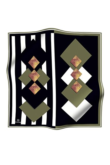 Vissona Μεταξωτό κασκόλ Twill