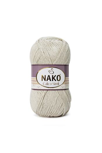 NAKO Calıco Simli 10874 Örgü İpi