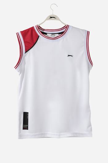 Slazenger Biała koszulka Dave Boy