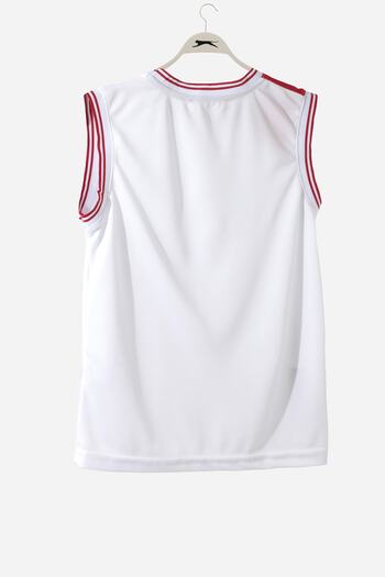 Slazenger Biała koszulka Dave Boy