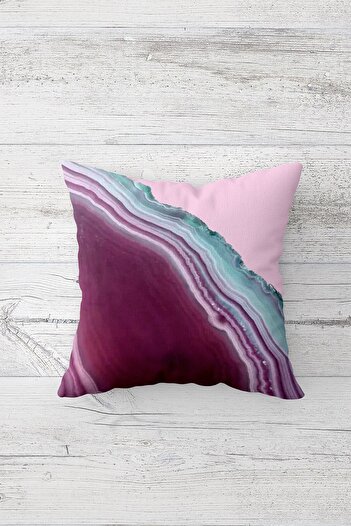 on the clouds Watercolor Color Gradient One Side Printed Hidden Zipper Pillowcase Throw Pillow Seat Pillowcase
