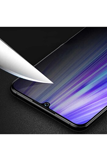 Nezih Case Samsung A12/m12 Uyumlu 5d Privacy (HAYALET) Cam Ekran Koruyucu Siyah
