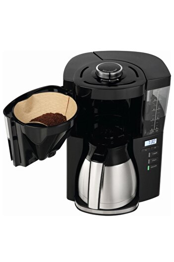 melitta Look V Therm Tımer (termoslu & Zaman Ayarlı) Filtre Kahve Makinesi Siyah