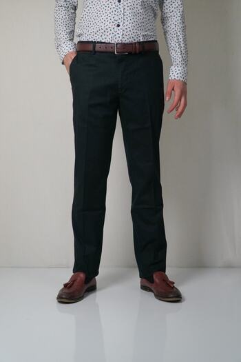 Bomonti Men's Oversize Stretchy Cotton Trousers