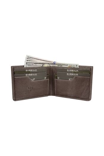 Garbalia Men's 100% Handmade Vintage Leather Gray Wallet