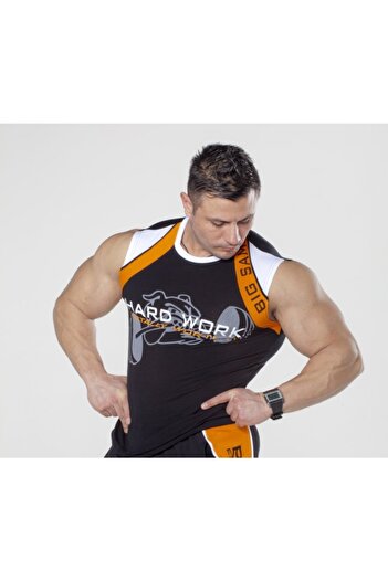 Big Sam Segmented Sports Tank Top Sleeveless Exercise Top 2133