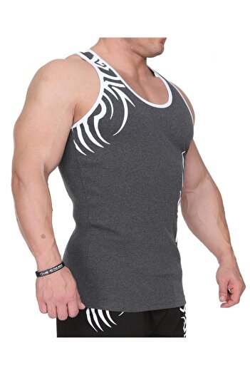 Big Sam Stretch Fitness Training Tank 2287