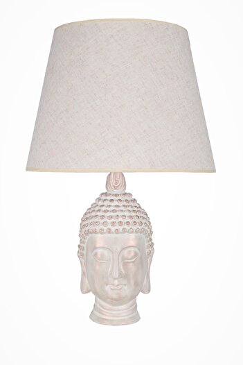Qdec Antique White Cream - Modern Design Large Buddha Lampshade