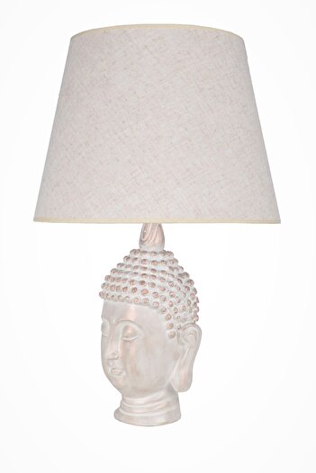 Qdec Antique White Cream - Modern Design Large Buddha Lampshade
