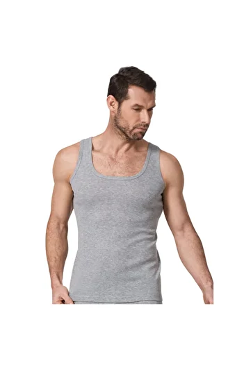İki Yıldız 100% Cotton 6-Piece Men's Undershirt