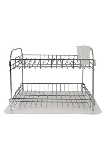 Arsimo Iki Katlı Metal Tabaklık Bulaşıklık