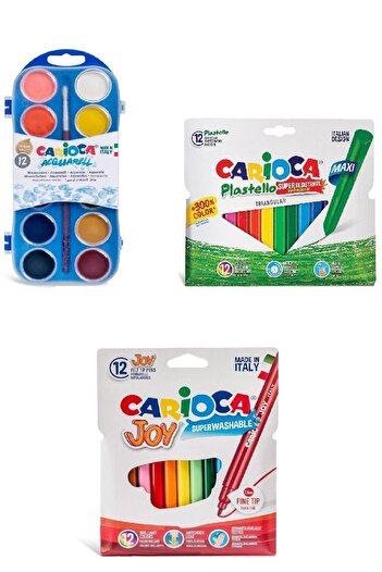 CARIOCA Student Paint Set of 3