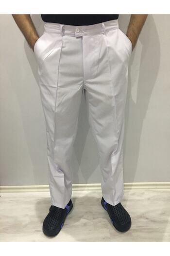 ADALILAR İŞ ELBİSELERİ Cook-kitchen-restaurant-trousers (WITH WAIST ELASTIC)