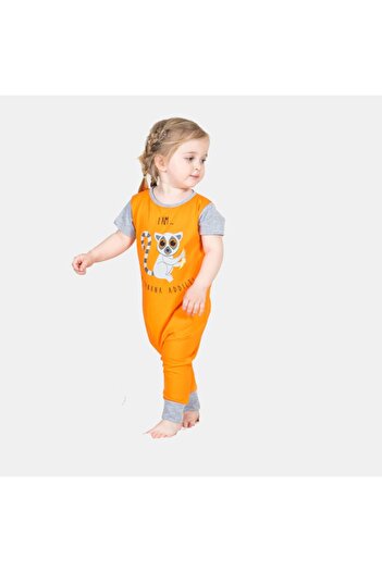 Baokids Your King Lemur" Jumpsuit