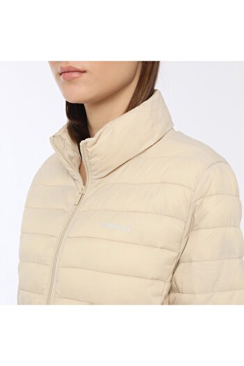 lumberjack BASIC PADDED COAT W Ecru Women's Coat 100559640