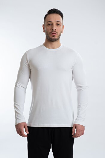 SEASOUL Bamboo Men's Round Neck Long Sleeve T-shirt