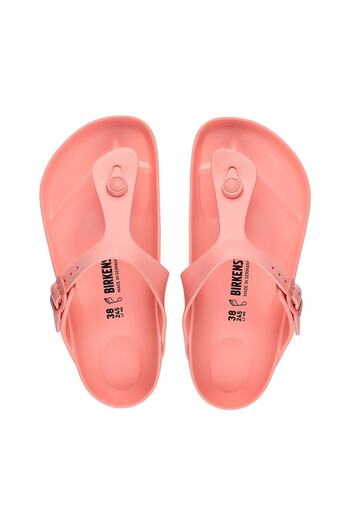 Birkenstock Gizeh Coral Peach Women's Flip Flops1022453 V4