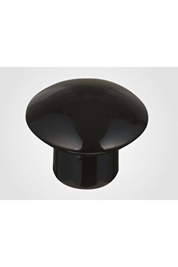 ARON Mother of Pearl Button Handle Glossy Black Kids Room Drawer Furniture Cabinet Handle (20 PCS)